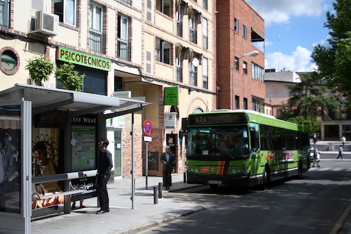 Las Rozas también tiene wifi en las paradas de autobuses interurbanos