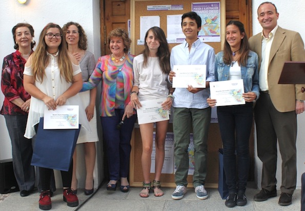 Los ganadores del Concurso Escolar Gerardo Diego reciben sus galardones