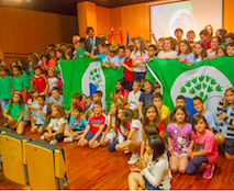 En los colegios Teresa Berganza y Federico García Lorca ondea la bandera verde