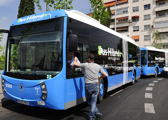 Autobuses ecológicos para Pozuelo