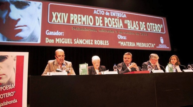 La poesía de Sánchez Robles recoge el ‘Blas de Otero’