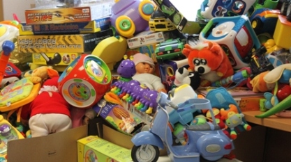 Pozuelo reúne más de 300 cajas de juguetes