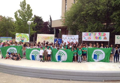 La Bandera Verde ondea en otros seis centros educativos de Las Rozas