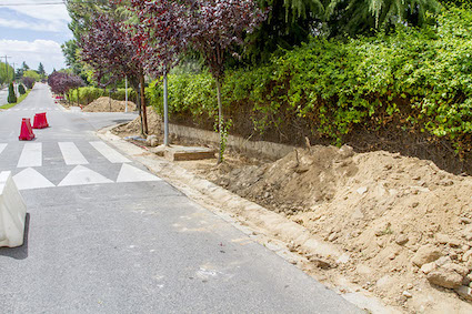 La Avenida de Las Lomas contará con más de 5.000 metros cuadrados nuevos de acerado