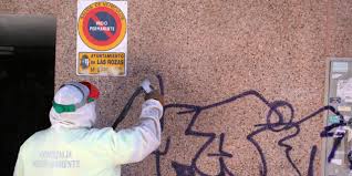 8.000 grafitis menos en Las Rozas