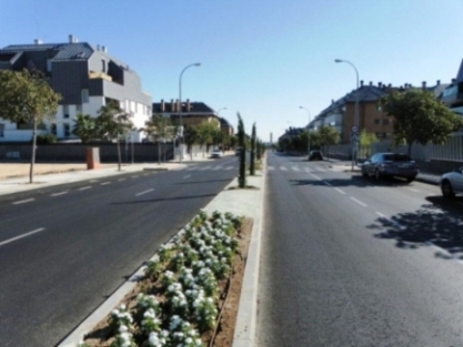 Finalizada la remodelación de la Avenida Príncipe de Asturias en Majadahonda