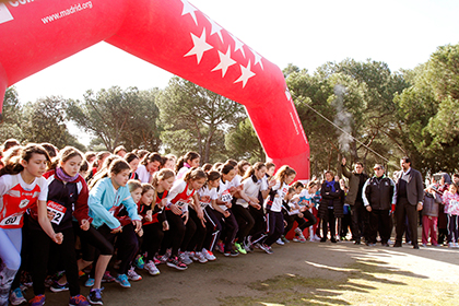 3.000 alumnos participan en el II Campeonato de Cross Escolar de Madrid