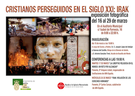 Exposición y conferencias sobre los cristianos perseguidos en el siglo XXI