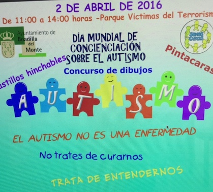 Boadilla celebra el Día Mundial de Concienciación sobre el Autismo