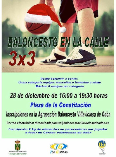 Juega hoy al baloncesto en Villaviciosa y ayuda