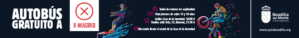 autobús gratuito Boadilla X Madrid sept 2021 formato 2