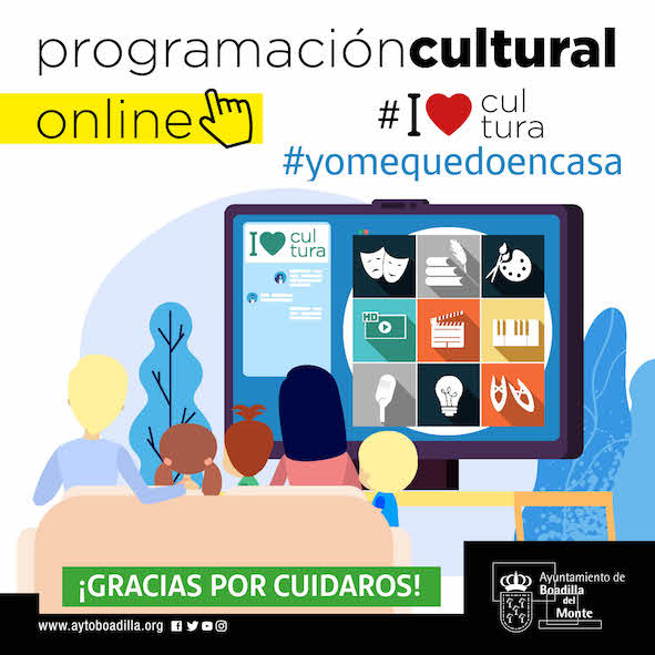 Cultura gratis todos los días en la web del Ayuntamiento de Boadilla