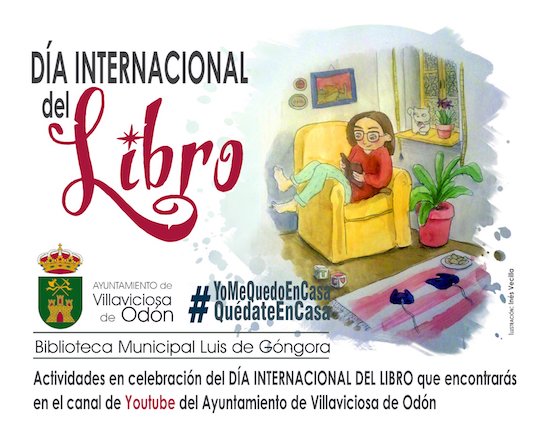 Villaviciosa celebra el Día del Libro en el canal Youtube municipal