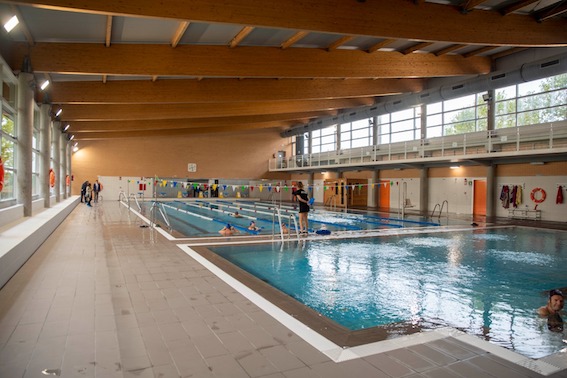 La piscina cubierta de Boadilla está lista