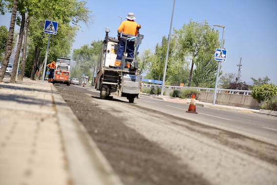 Más de 80 calles estrenan asfalto en Las Rozas 