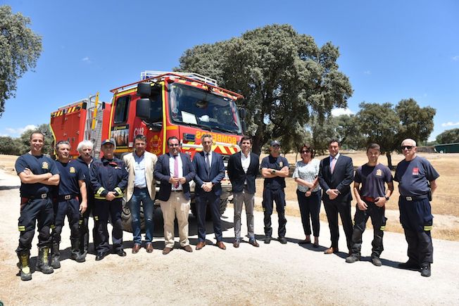Los bomberos forestales de la Comunidad de Madrid custodiarán el monte de Boadilla este verano