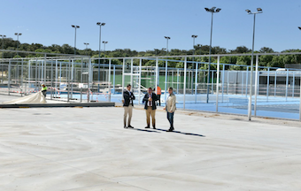 Nueva pista multideportiva en el Complejo Deportivo Municipal Ángel Nieto