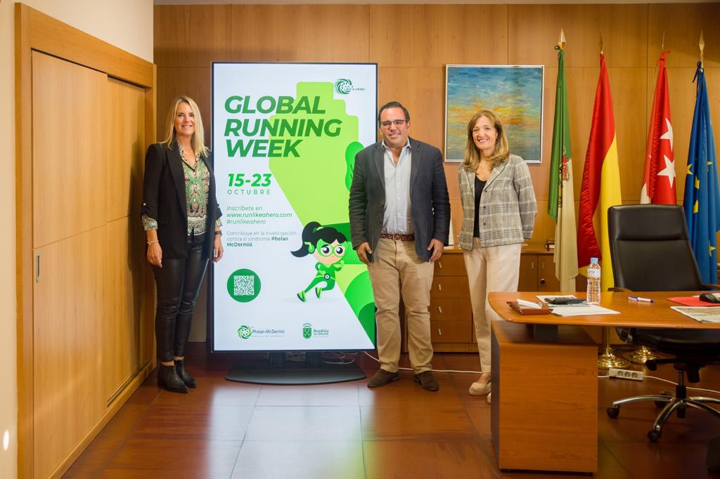 Boadilla correrá en la Run like a Hero, a favor de los niños con síndrome Phelan-McDermind