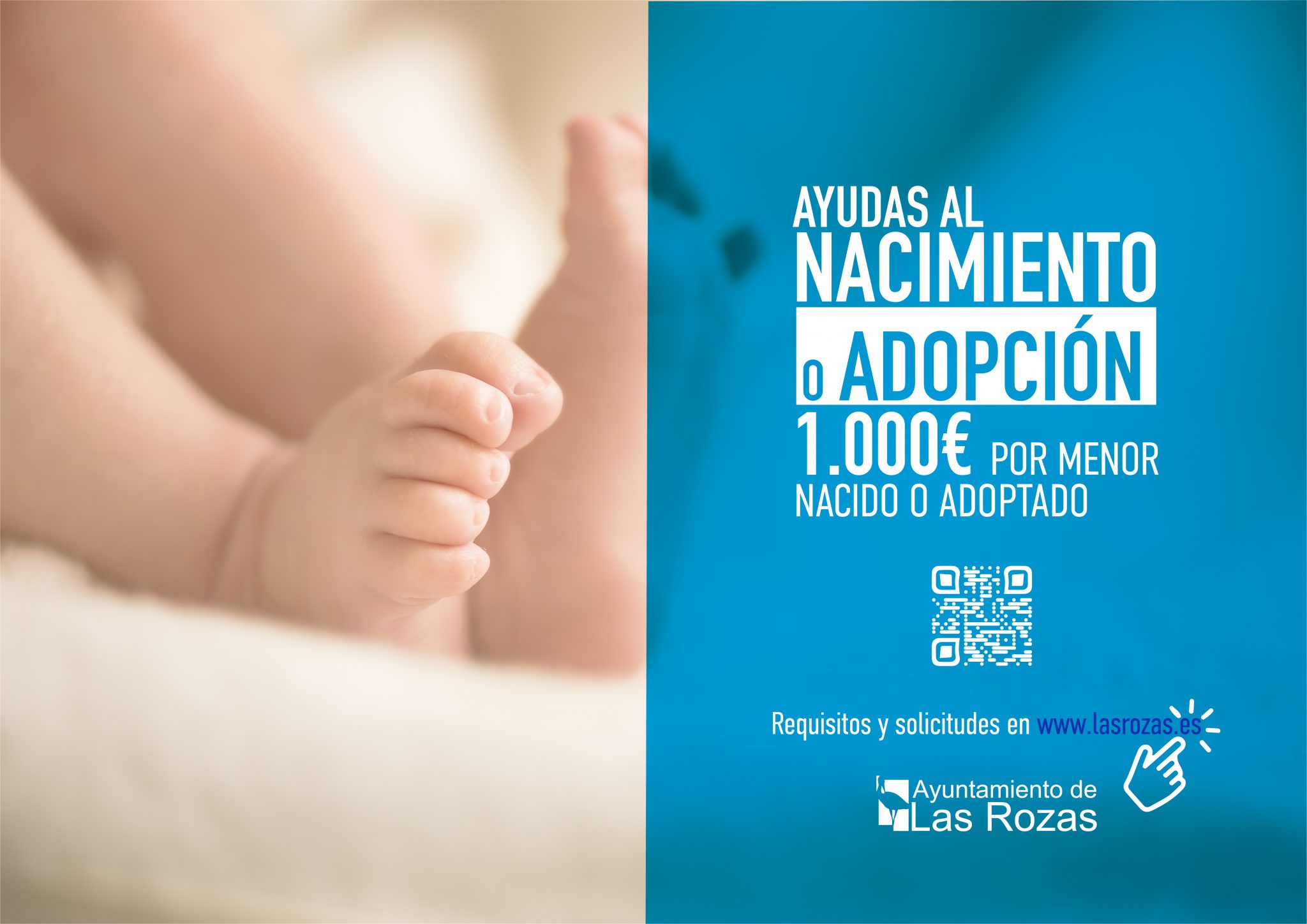 1.000 euros de ayuda para padres y madres de Las Rozas