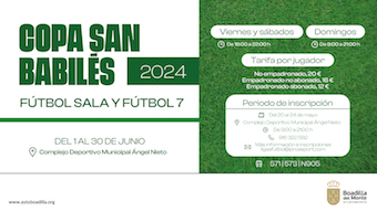 Participa en la Copa de San Babilés de fútbol