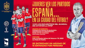 Apoya a la Selección Española desde la sede de la RFEF en Las Rozas