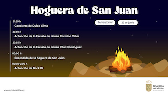 Boadilla celebrará la tradicional Hoguera de San Juan el próximo 23 de junio