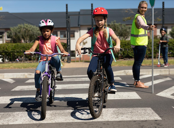 Bicibús, la ruta escolar en bici de Las Rozas