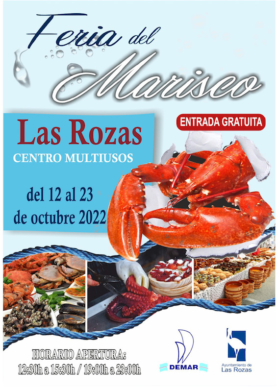 Feria del Marisco en el Centro Multiusos de Las Rozas
