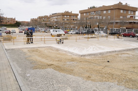 El aparcamiento de la calle Secundino Zuazo de Boadilla contará con un 90% más de plazas