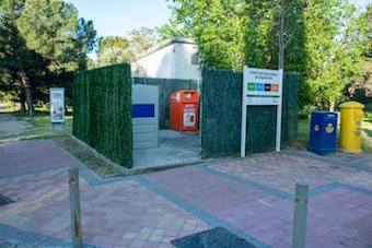 Nuevos contenedores para reciclar aceite en las urbanizaciones históricas de Boadilla