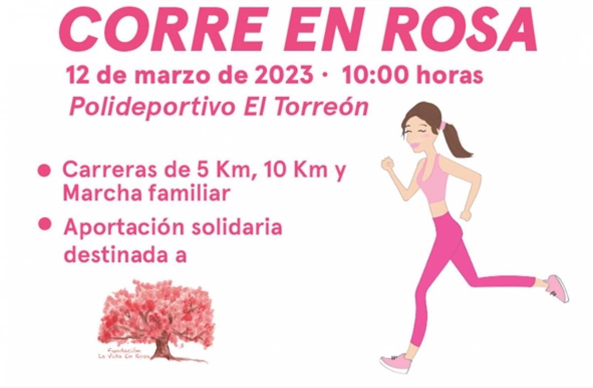 La carrera “Ciudad de Pozuelo Corre en Rosa” celebra su décimo aniversario el 12 de marzo