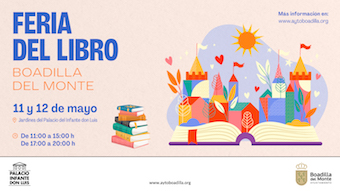 La Feria del Libro de Boadilla se celebrará en el Palacio el 11 y 12 de mayo