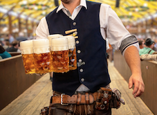 La Feria de la cerveza Oktoberfest se despide de Las Rozas