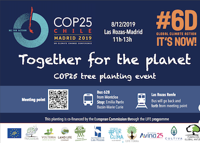 Las Rozas se une a la plantación masiva de la COP25 con 1.000 árboles