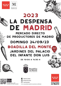 La Despensa de Madrid para los jardines del Palacio de Boadilla este domingo 